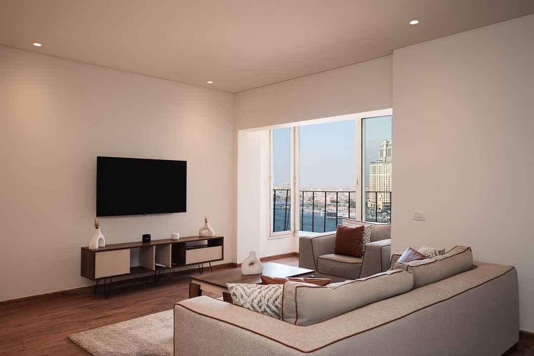 Nile-View | Cozy 1BR Apartment